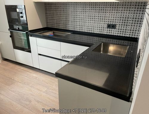Столешница для кухни из искусственного камня отличия
