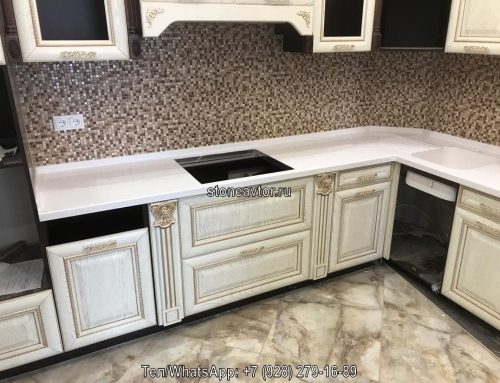 Столешница из акрила для кухни цена за квадратный метр
