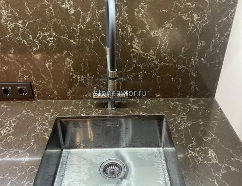 Сколько стоит кухонная столешница из искусственного камня